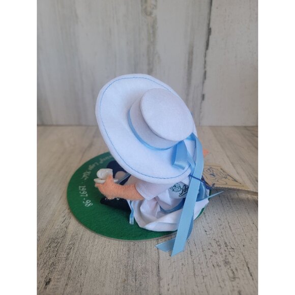 Annalee doll Society tea time 1998 logo kid plush felt - Picture 7 of 10